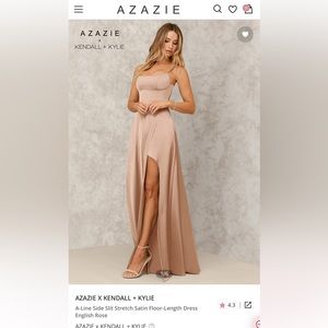 Brand new, never worn Azazie Bridesmaid Dress